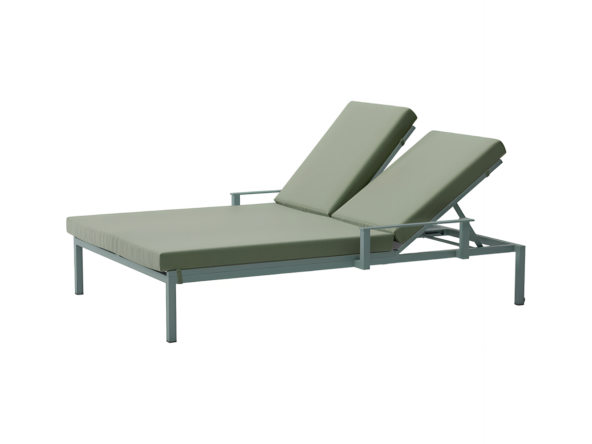 Kettal Via Sunbed Double With Arms