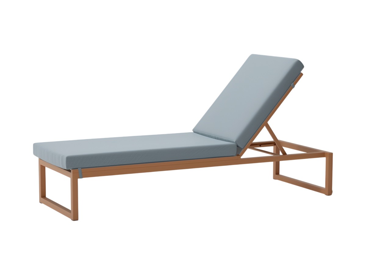 Kettal Via Deck Chair With Sled Legs