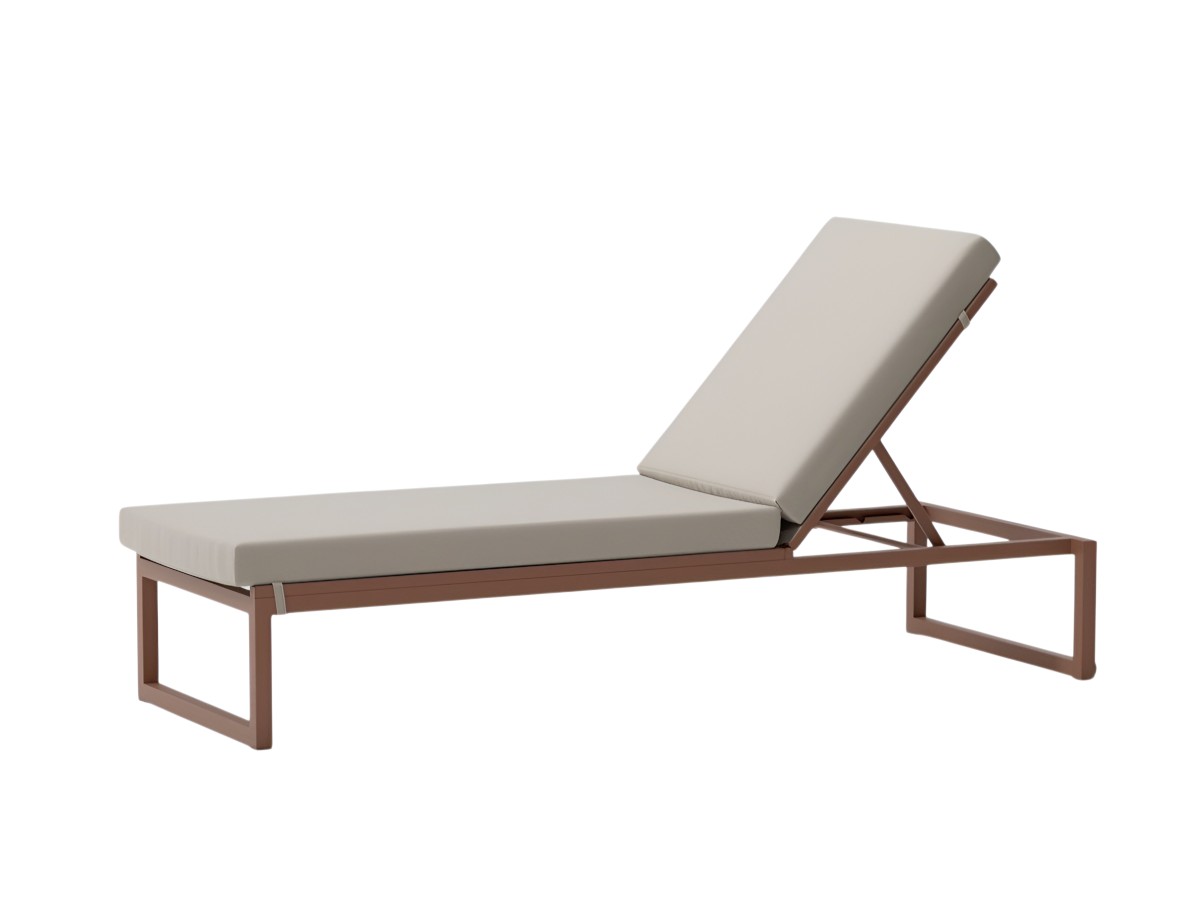 Kettal Via Deck Chair With Sled Legs