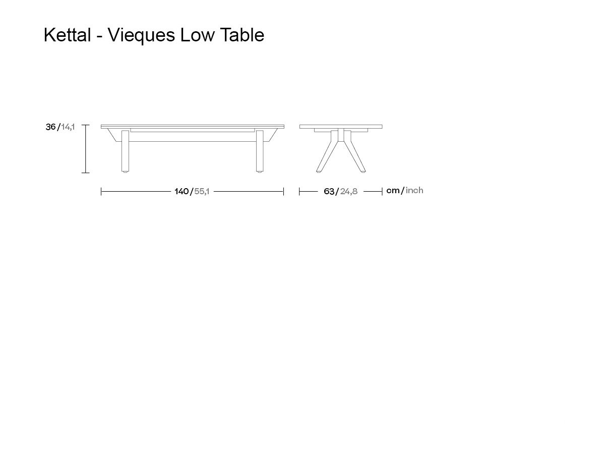 Kettal Vieques Low Table