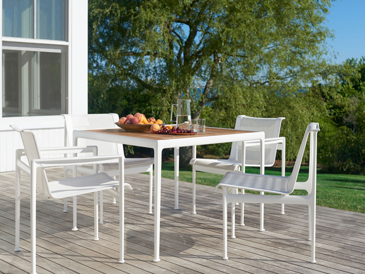 Knoll 1966 Outdoor Dining Chair White