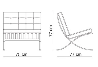 Knoll Barcelona Armchair