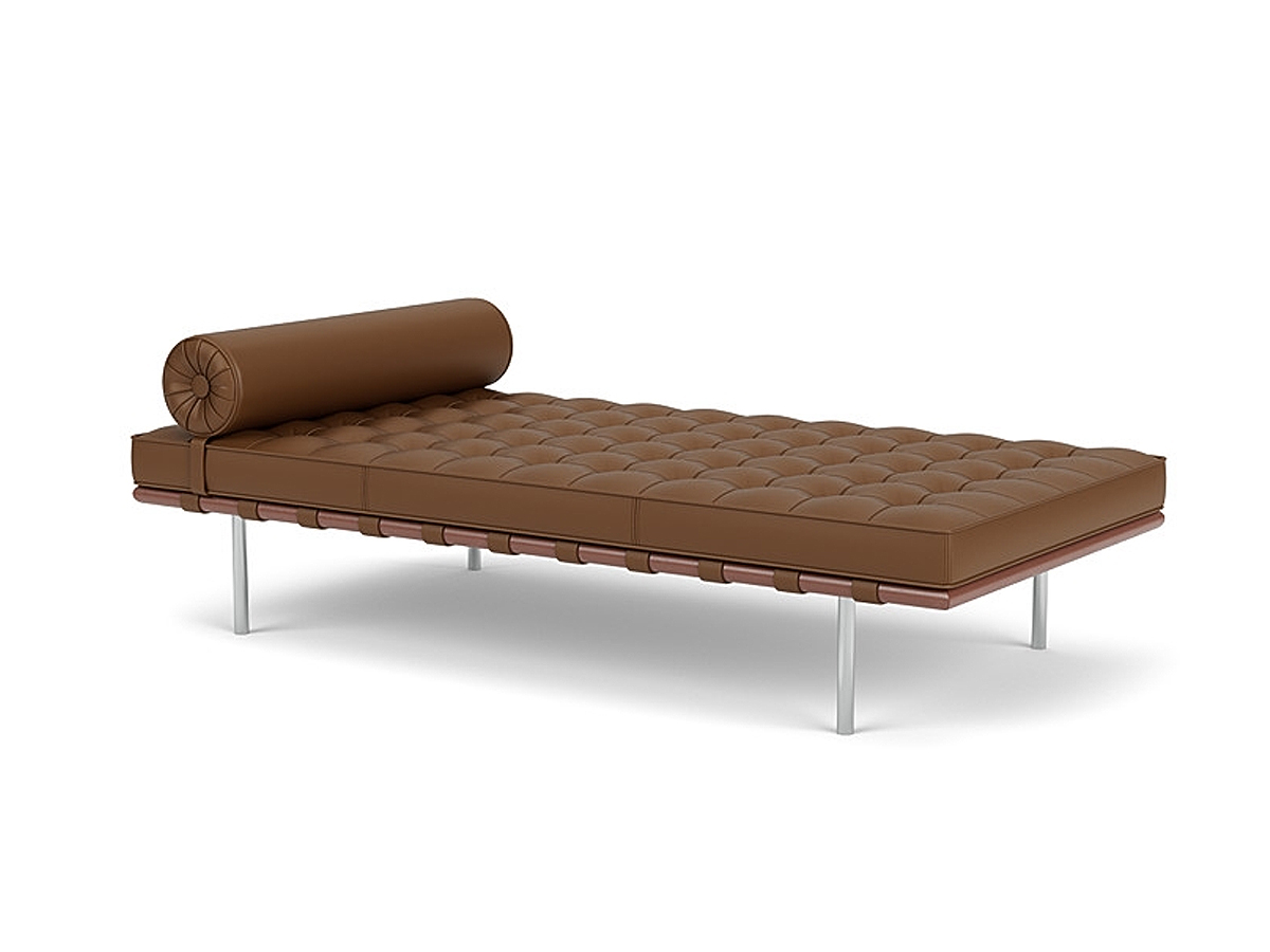 Knoll Barcelona Sommier Daybed Venezia 06 Cognac