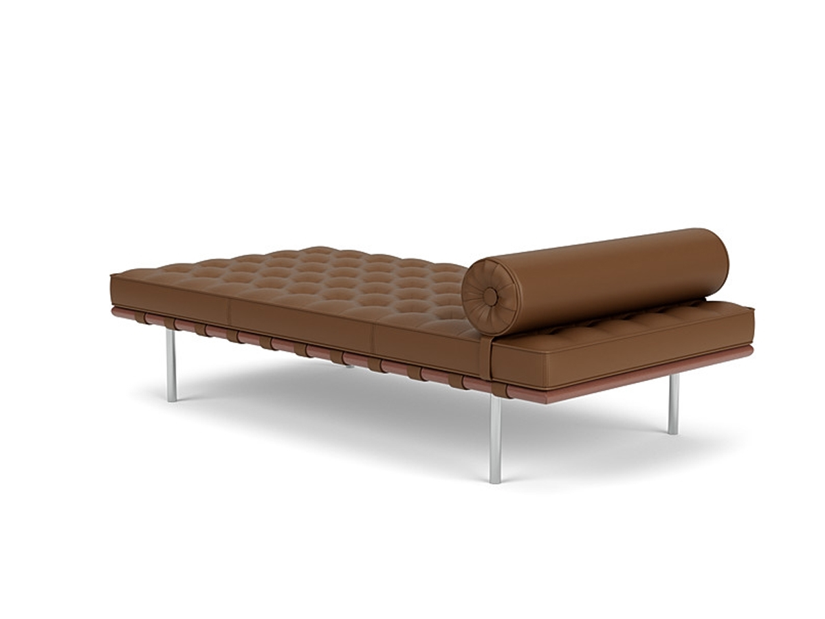 Knoll Barcelona Sommier Daybed Venezia 06 Cognac