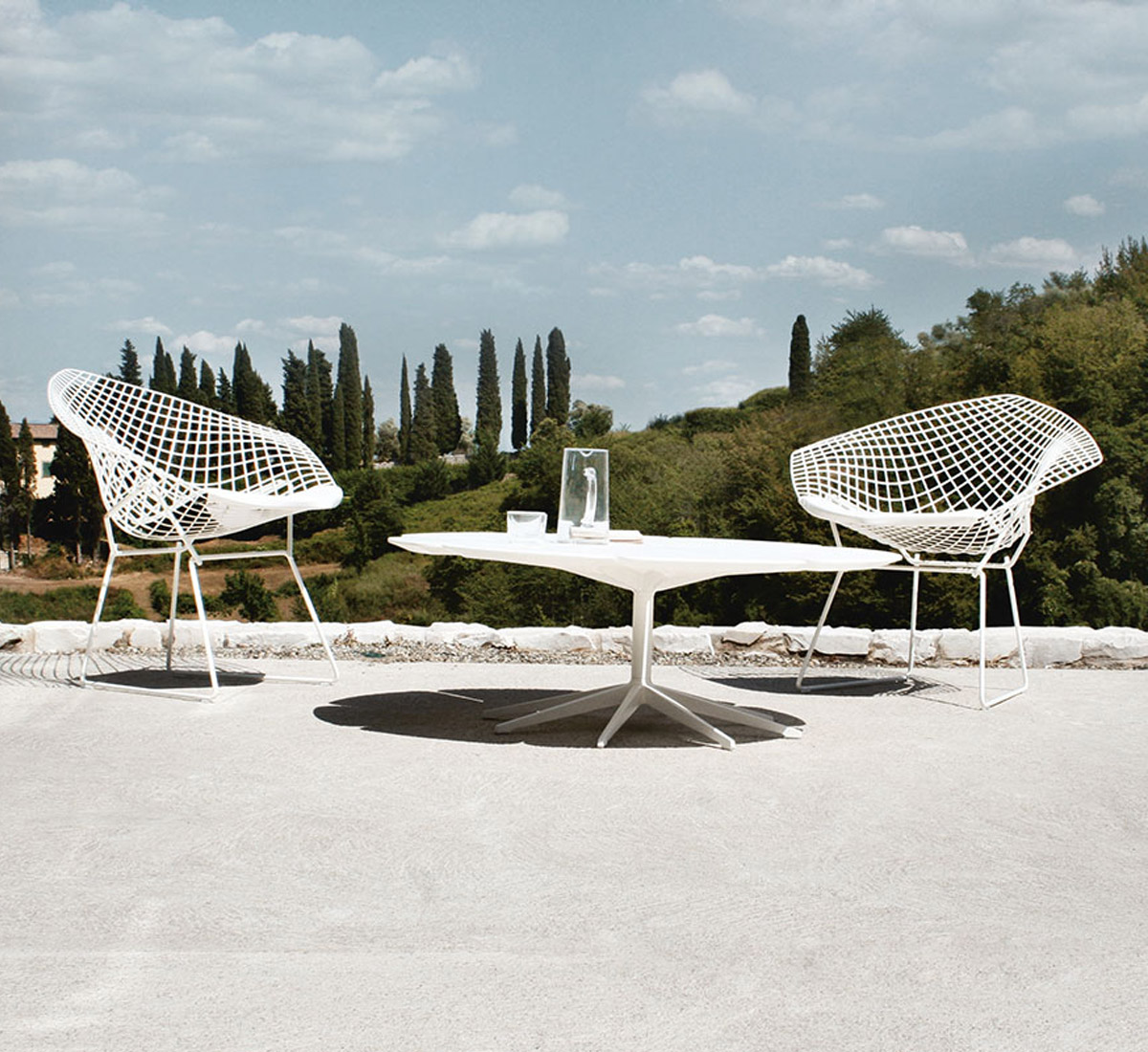 Knoll Bertoia Diamond Chair Outdoor