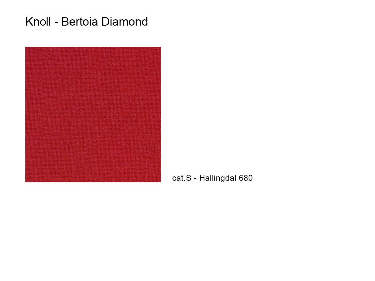 Knoll Bertoia Diamond Chair Chrome Cats Hallingdal 680 Cushion
