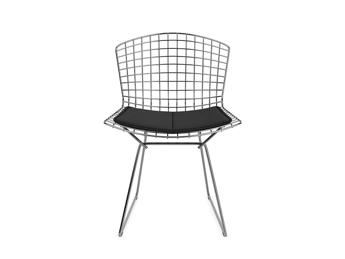 Knoll Bertoia Side Chair With Cushion Chrometonus 128
