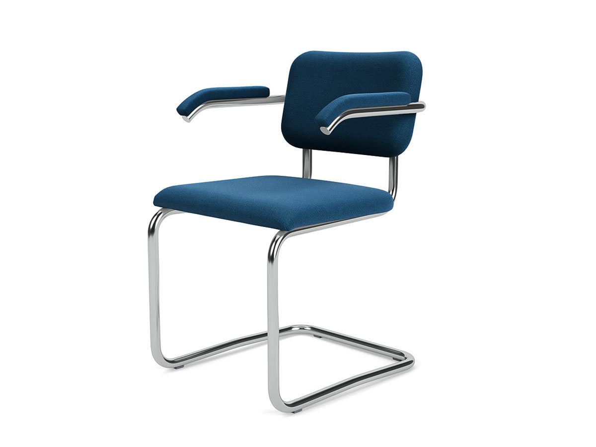 Knoll Cesca Chair With Armrest Upholstered