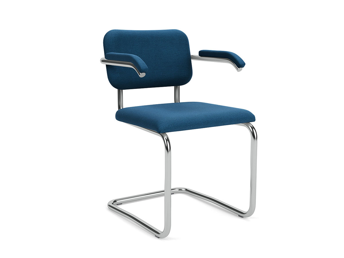 Стул Knoll Cesca, с подлокотниками · в обивке