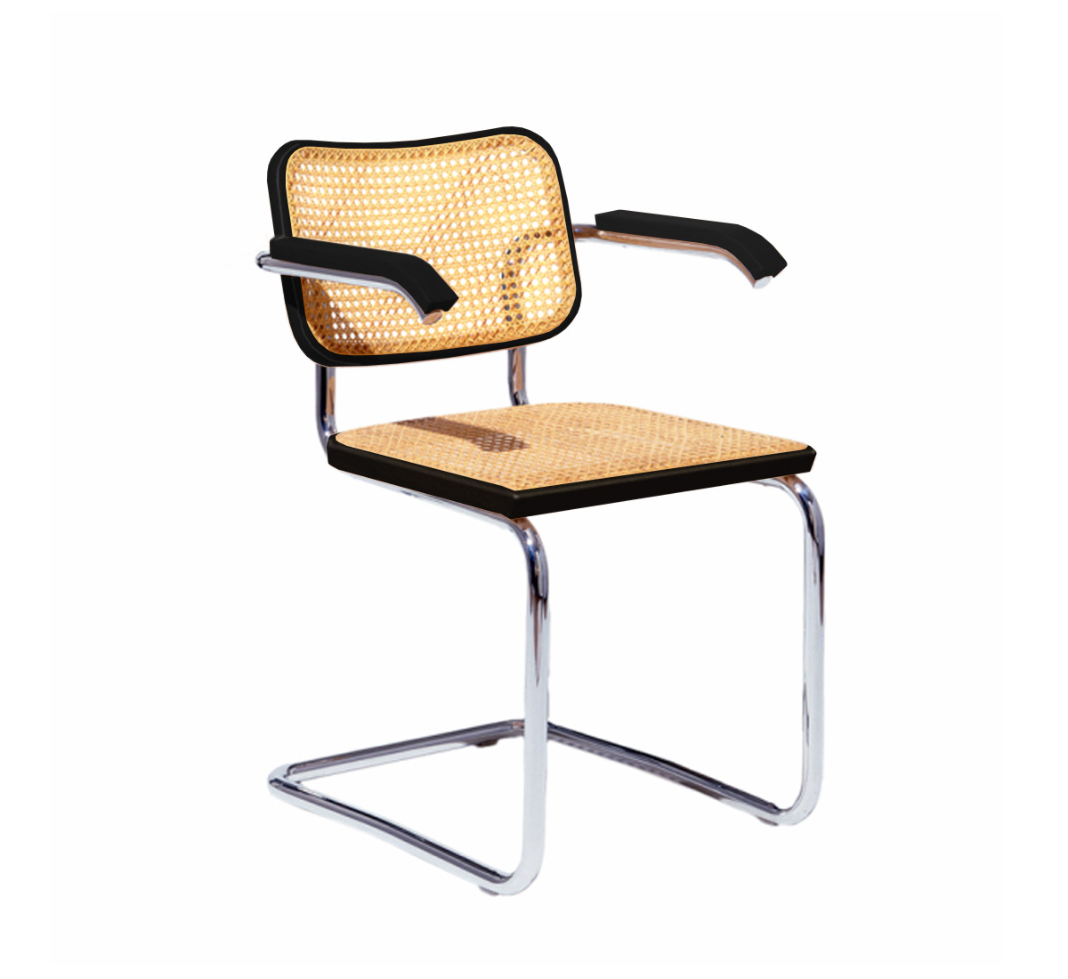 Knoll Cesca Chair Beech Black Finish