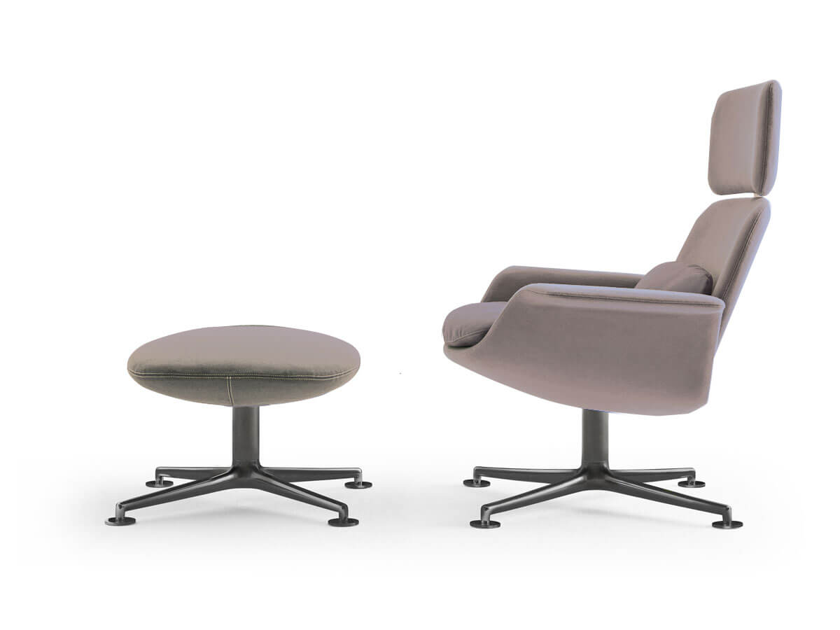 Knoll Kn Armchair E Pouf Bellagio 12