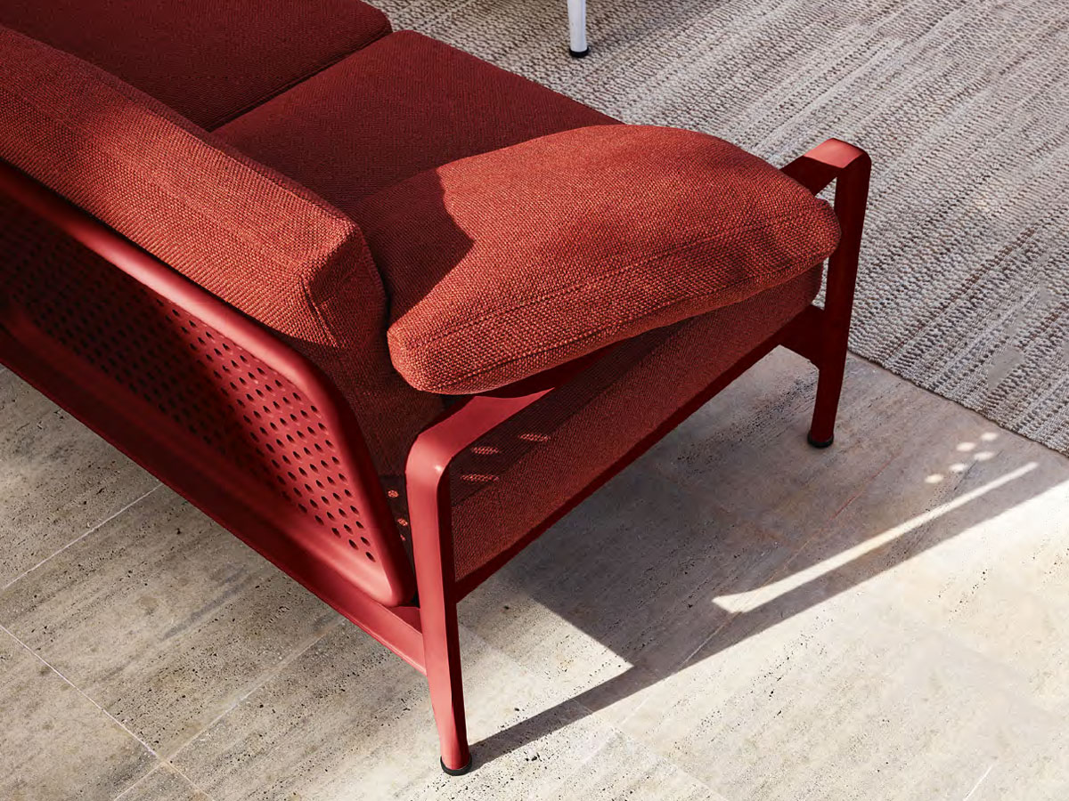 Knoll Lissoni Outdoor Collection Asymmetrical Sofa