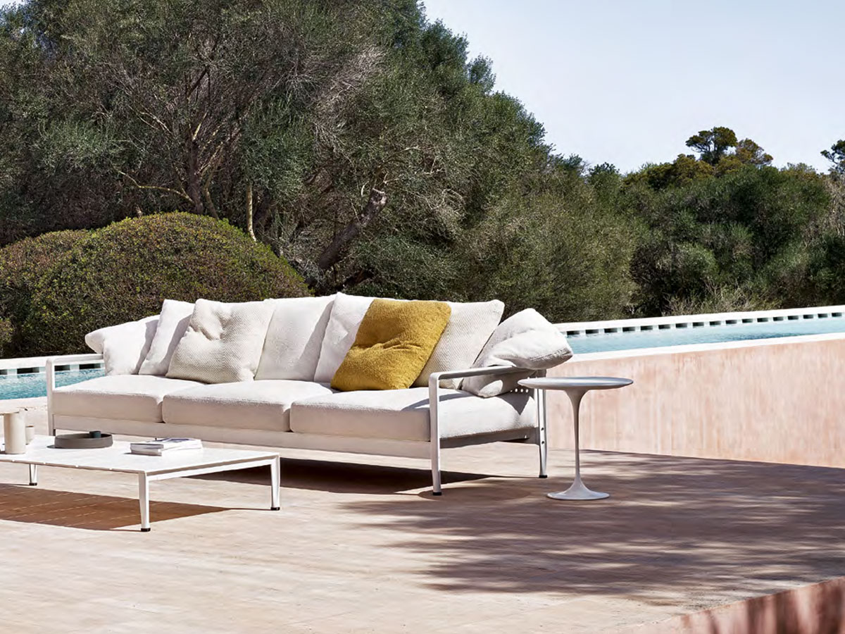 Knoll Lissoni Outdoor Collection 3 Seater Sofa