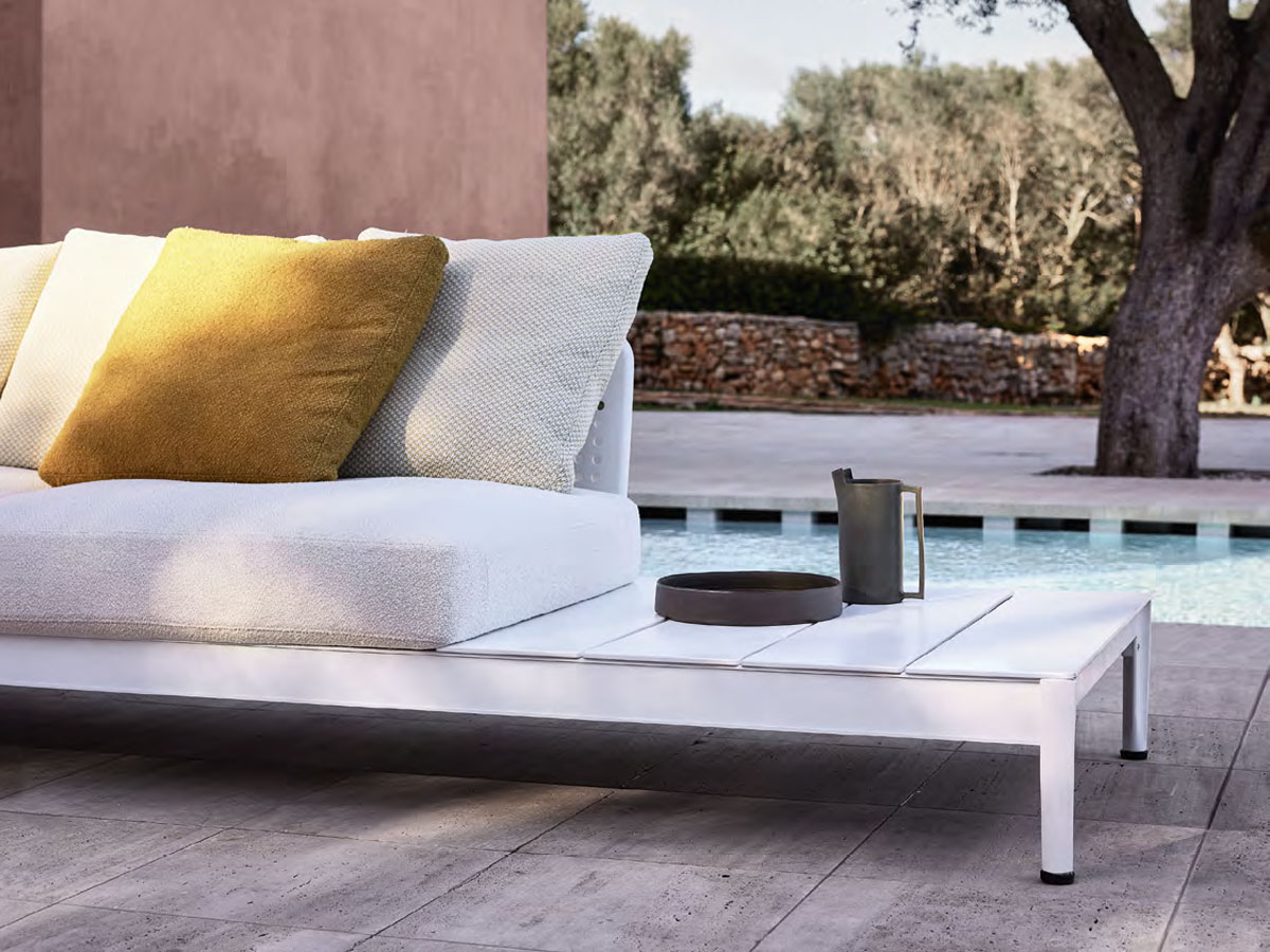 Knoll Lissoni Outdoor Collection Asymmetrical Sofa