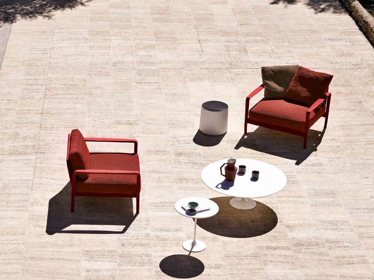 Knoll Lissoni Outdoor Collection Stool