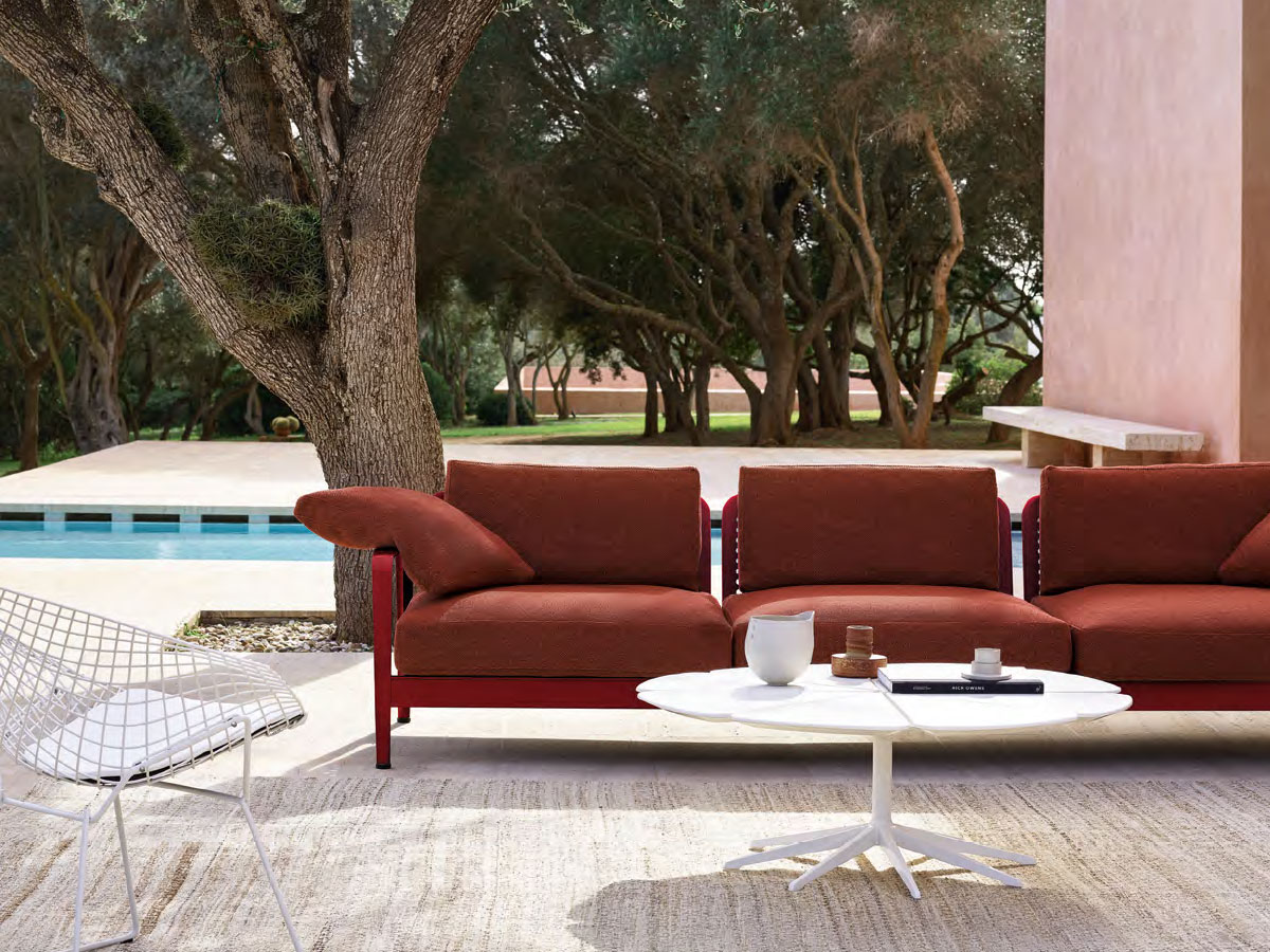 Knoll Lissoni Outdoor Collection 3 Seater Sofa