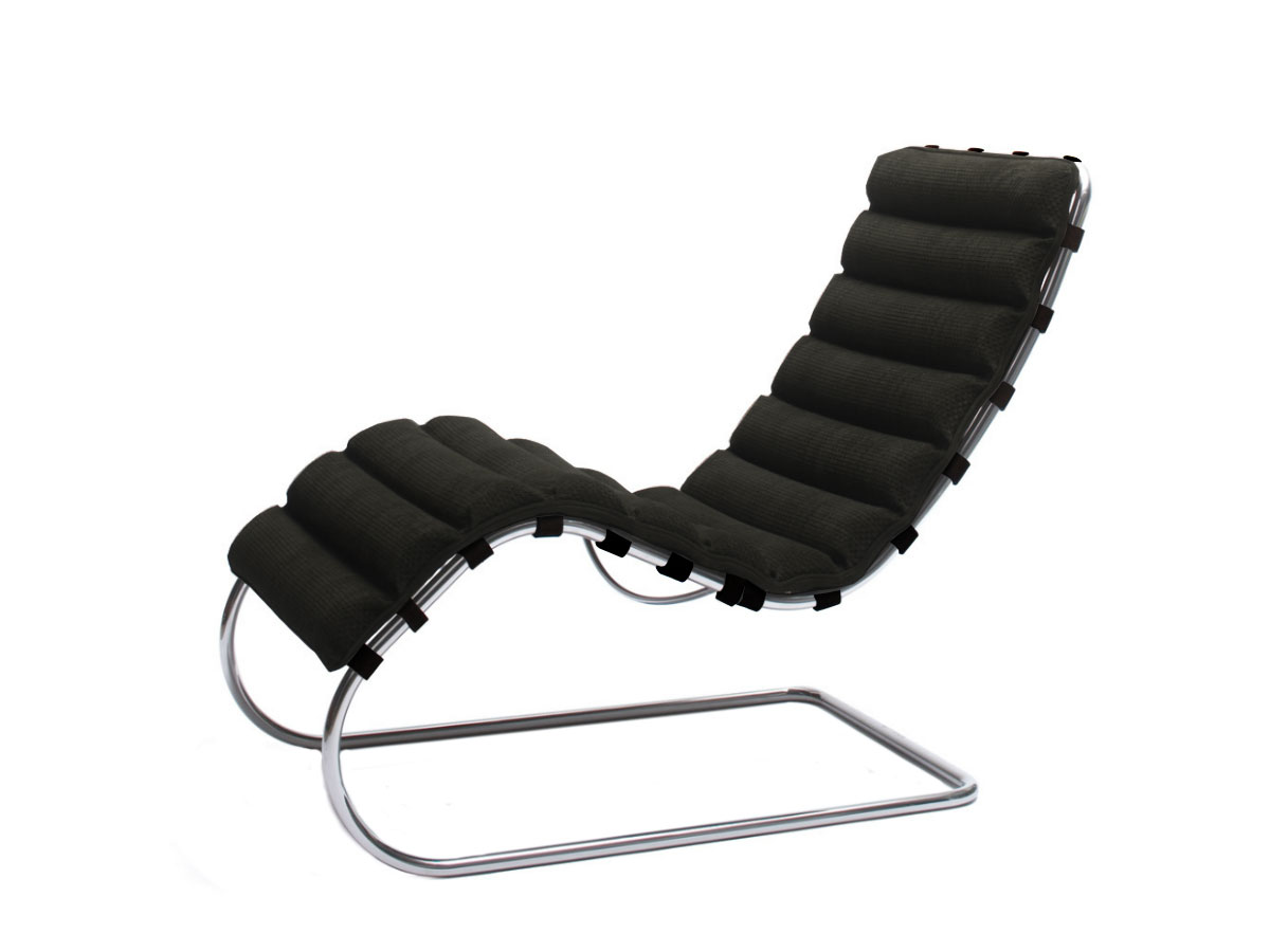 Knoll Mr Bauhaus Chaise Longue Hyle Moss 04h