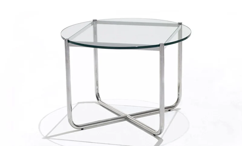 Knoll Mr Coffee Table Clear Crystal