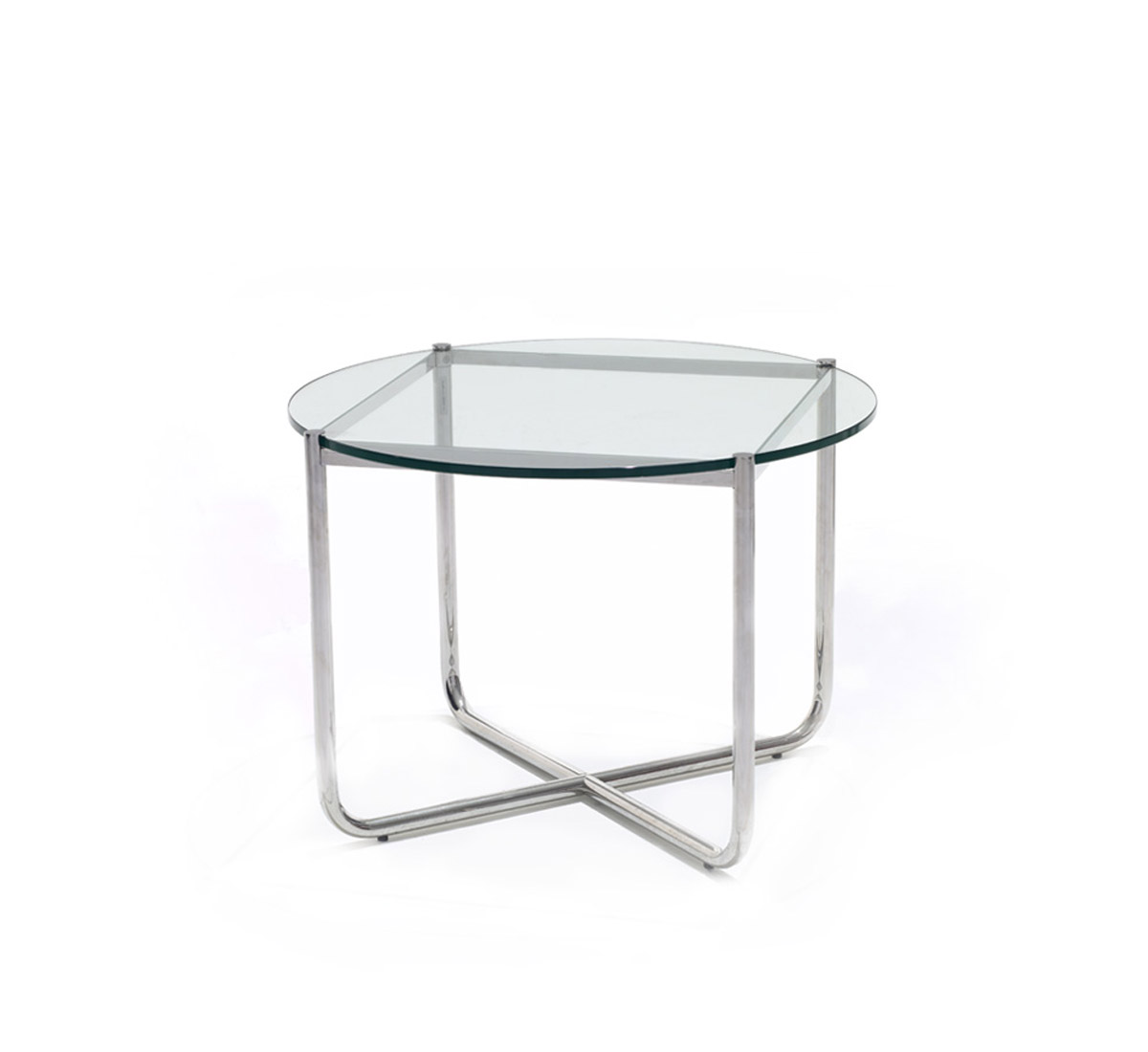 Knoll Mr Coffee Table Clear Crystal