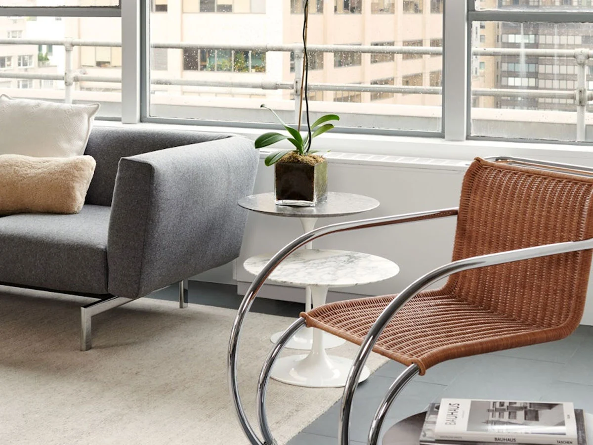 Knoll Mr Chair Rattan