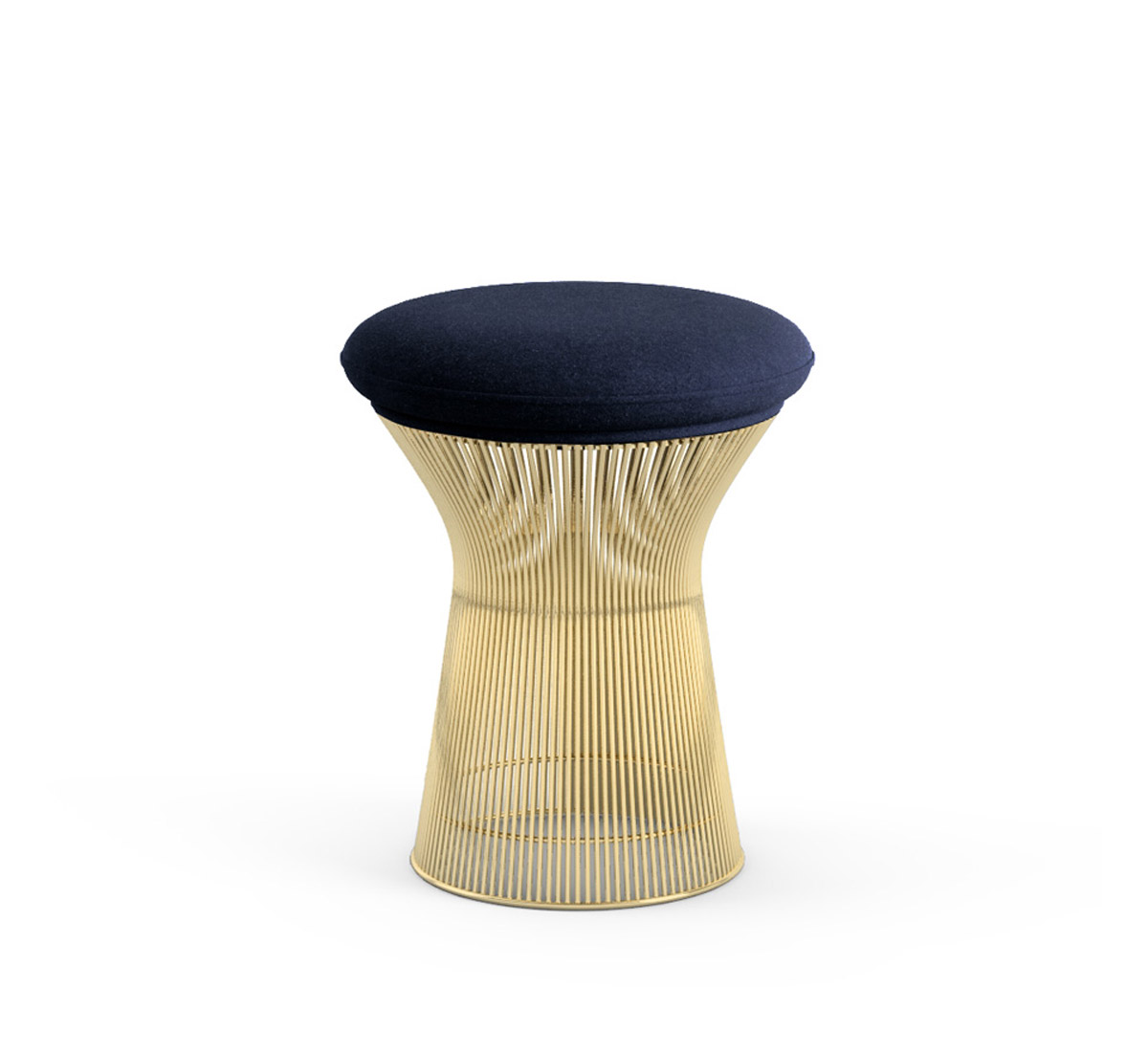 Knoll Platner Stool Gold Base