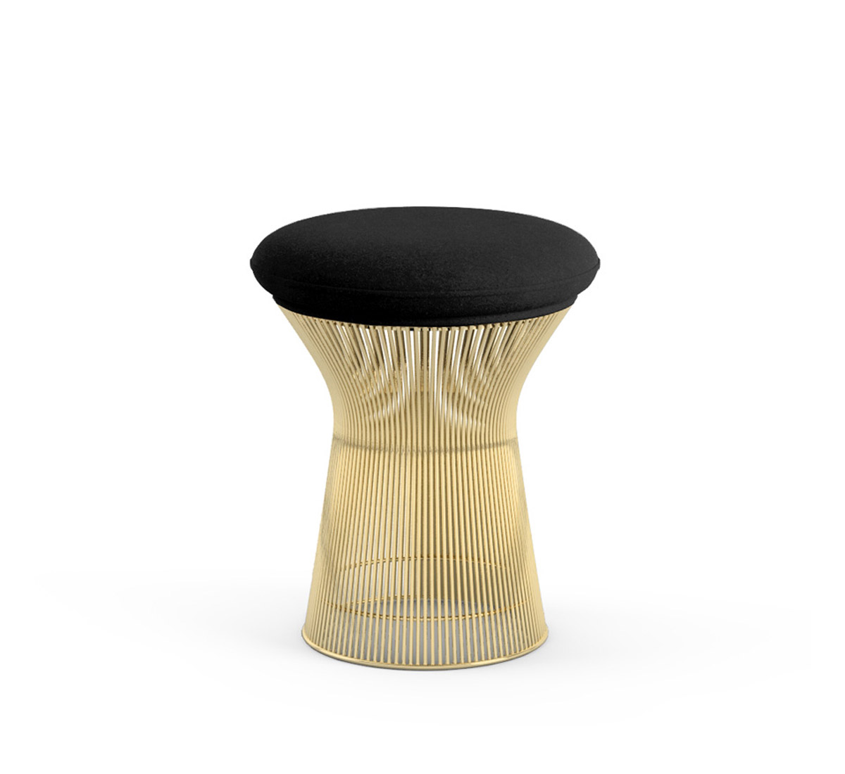 Knoll Platner Stool Gold Base
