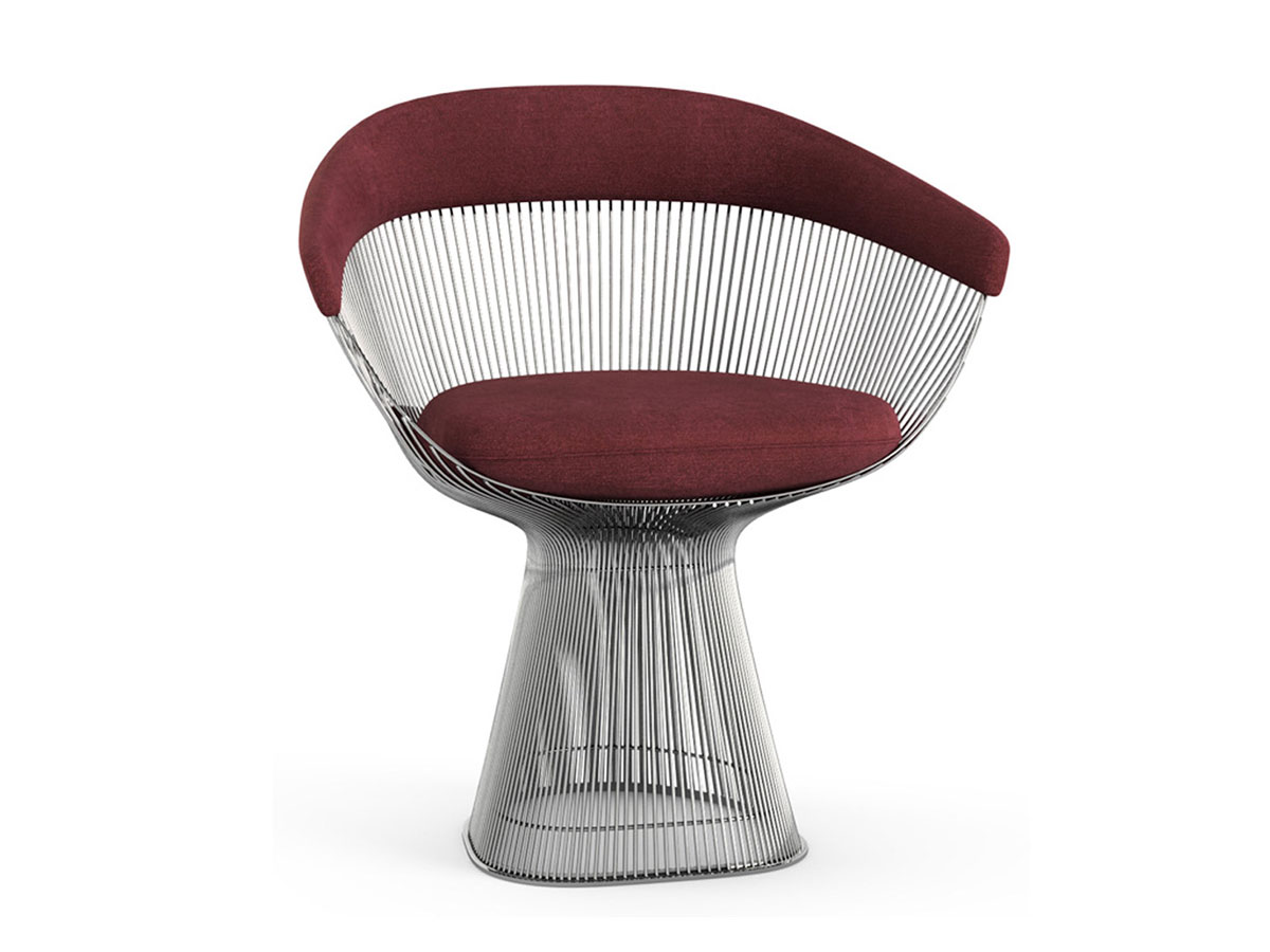 Knoll Platner Armchair Nickel