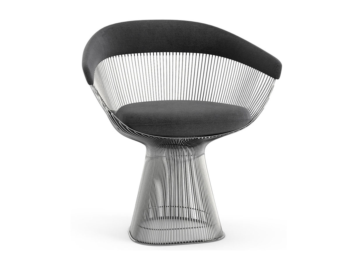 Knoll Platner Armchair Nickel