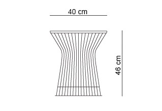 Knoll Platner Side Table O 40
