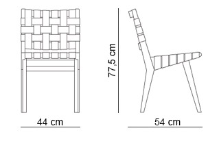 Knoll Risom Side Chair