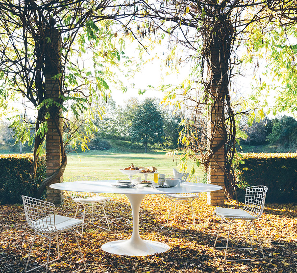 Knoll Saarinen Oval Table Outdoor