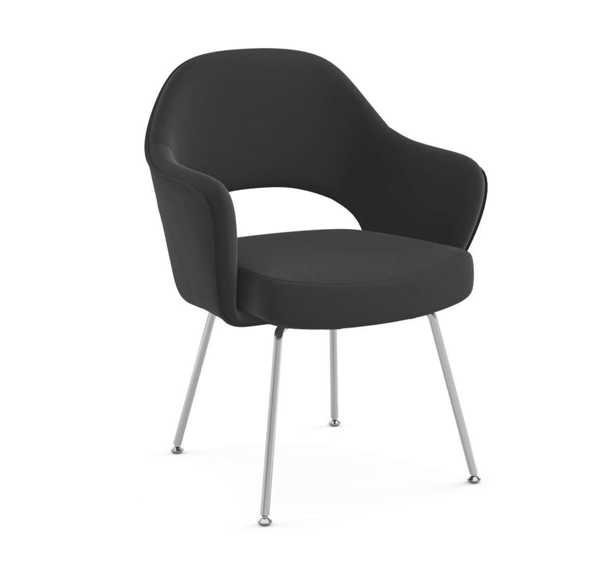 Knoll Saarinen Conference Armchair Steel Legs