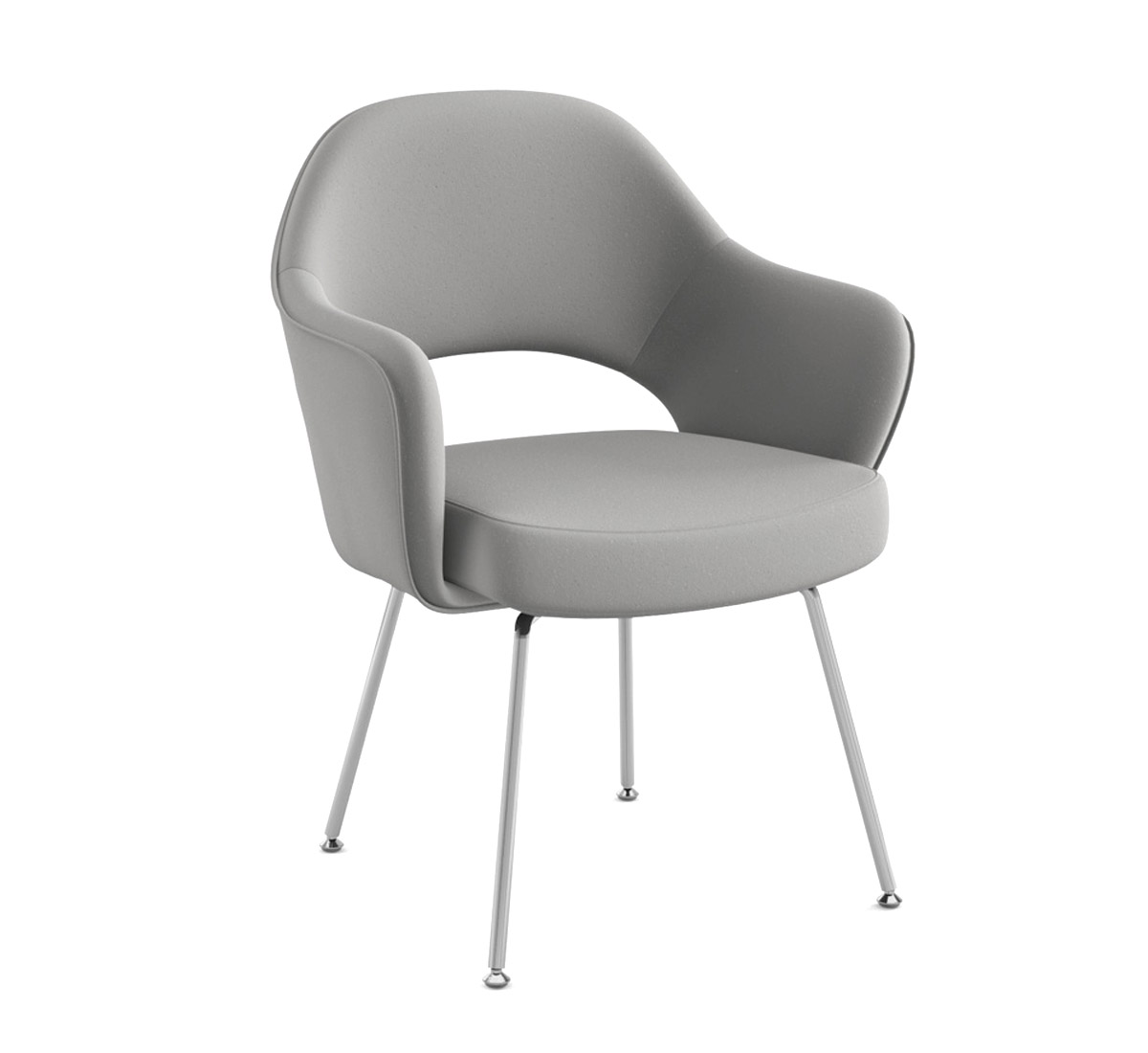 Knoll Saarinen Conference Armchair Steel Legs