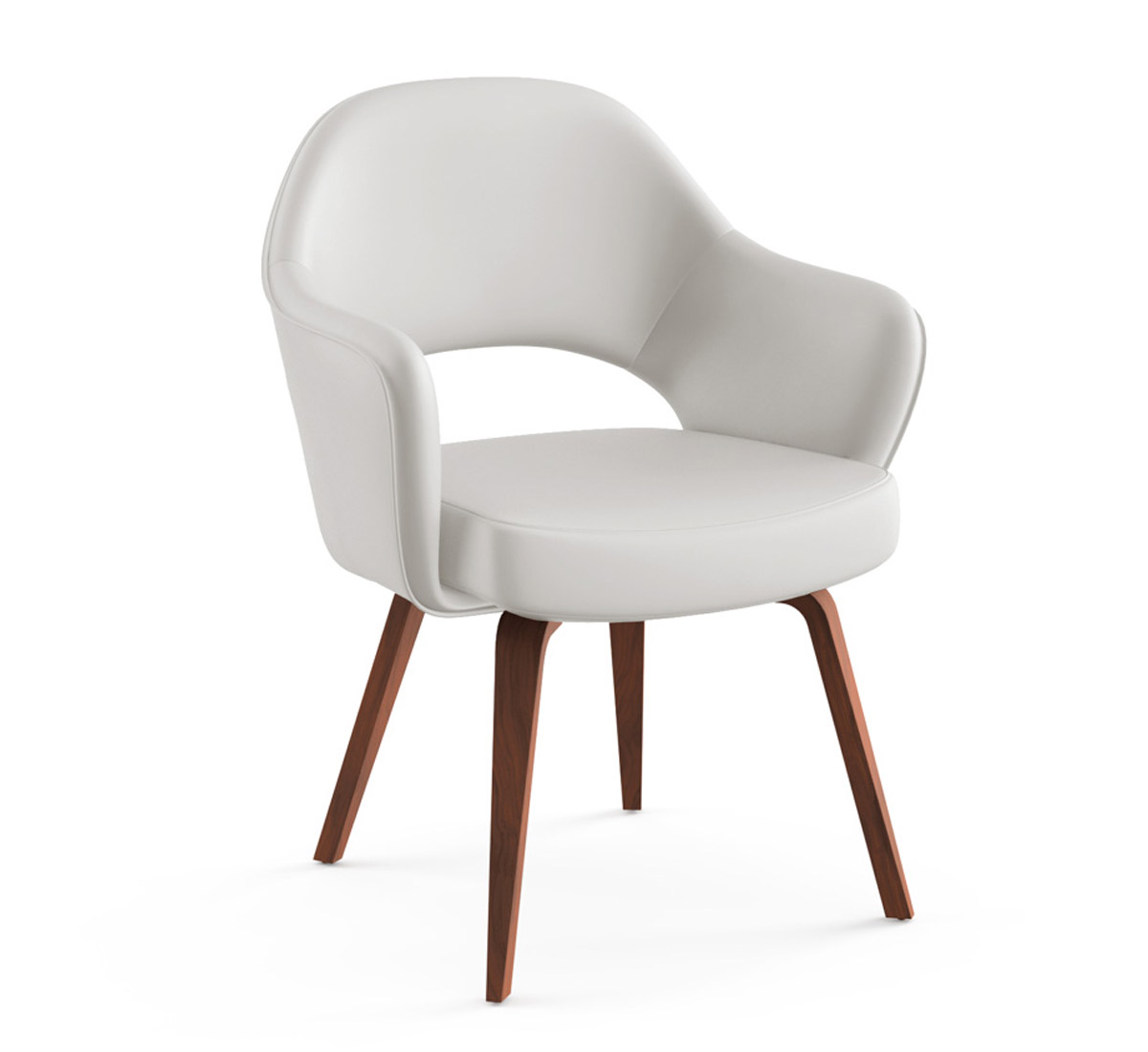 Knoll Saarinen Conference Armchair Legs Oak