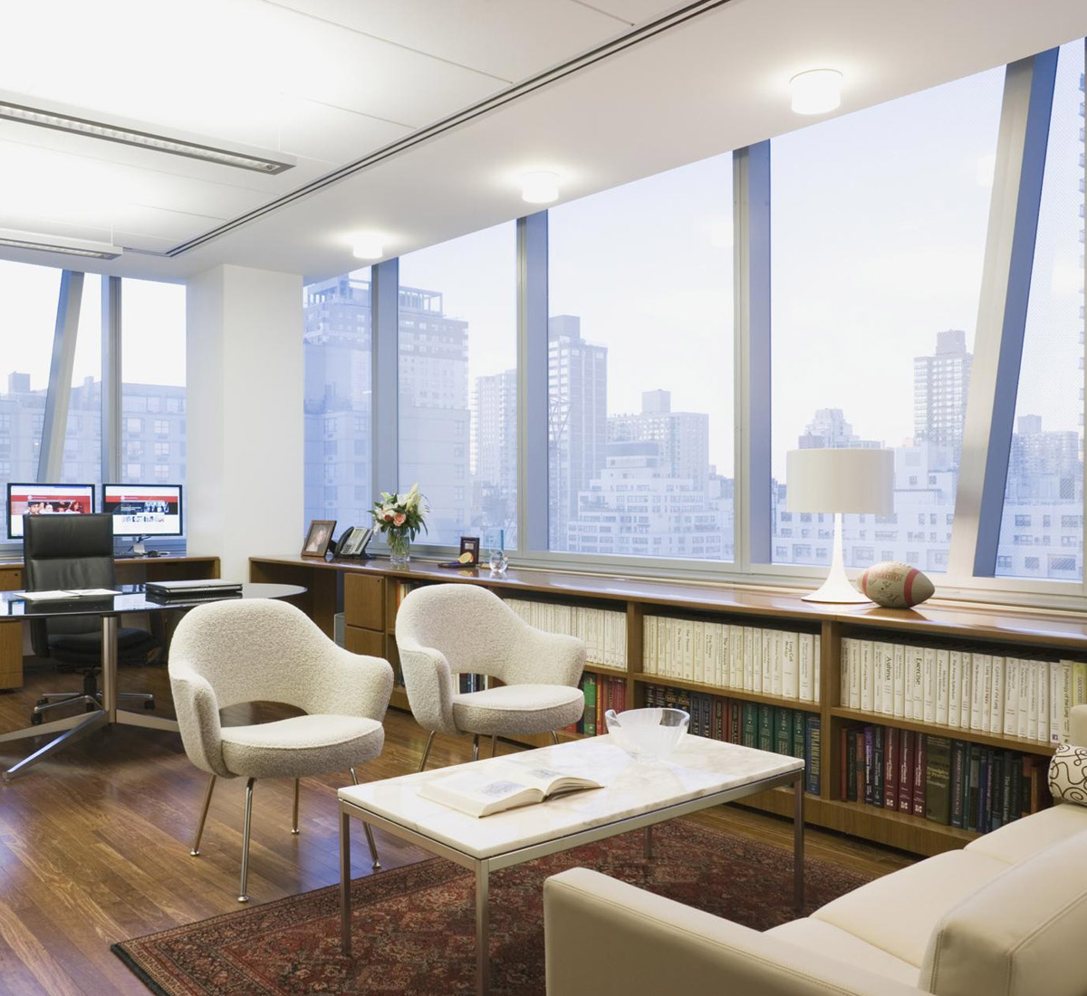 Knoll Saarinen Conference Armchair Steel Legs
