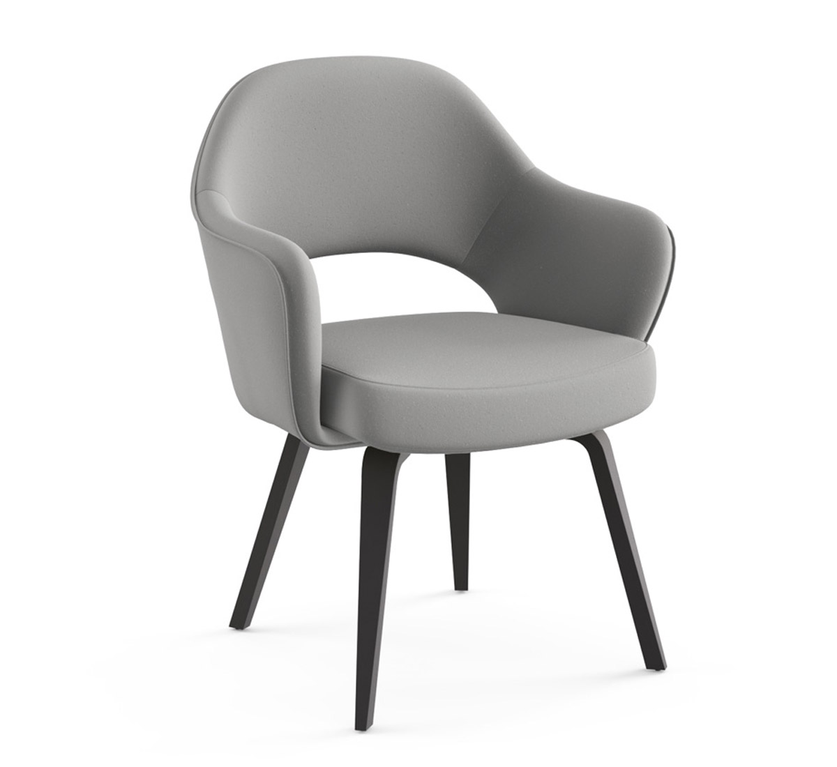Knoll Saarinen Conference Armchair Legs Oak