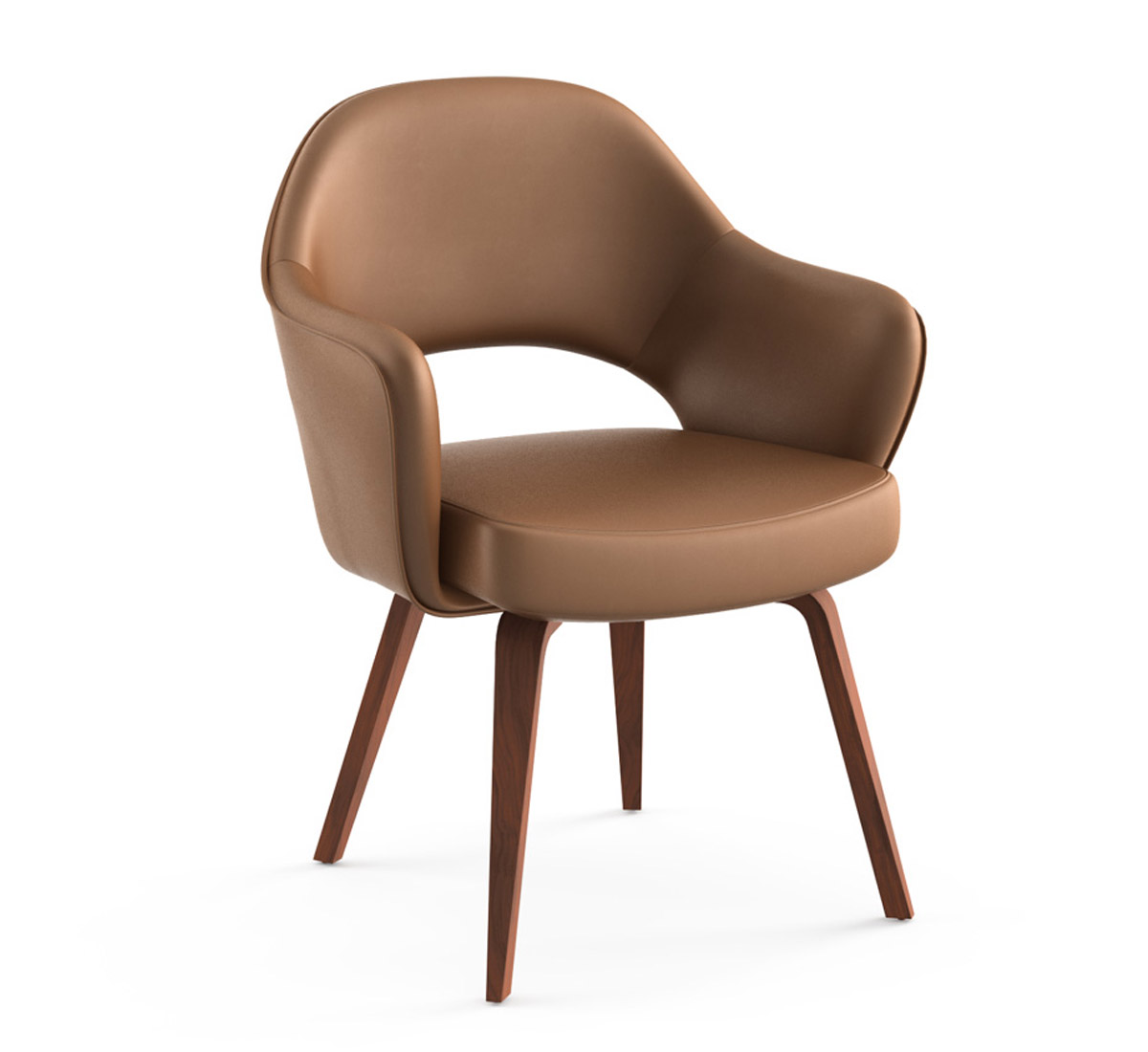 Knoll Saarinen Conference Armchair Legs Oak