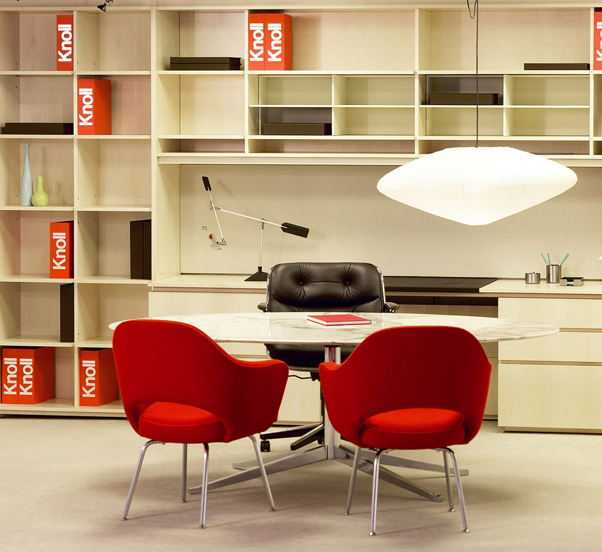 Knoll Saarinen Conference Armchair Steel Legs