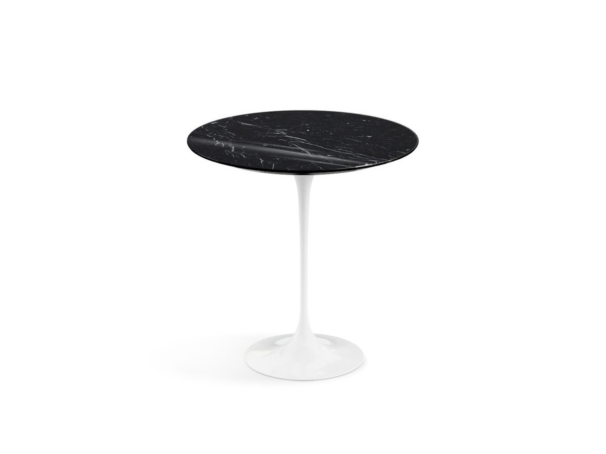 Knoll Saarinen 51 Marquina Rilsan Coffee Table Marble Black