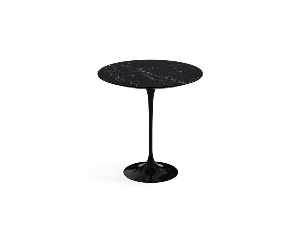 Knoll Saarinen 51 Marquina Rilsan Coffee Table Black Satin