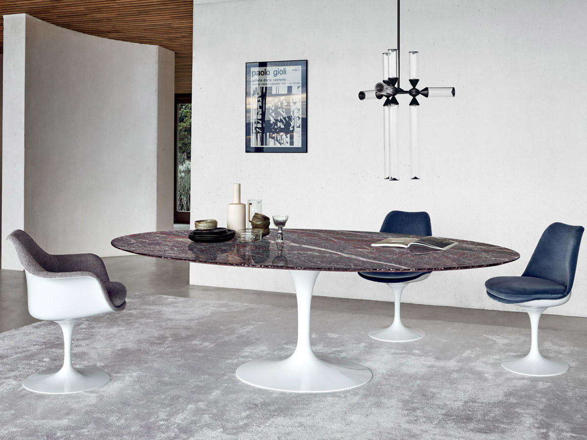 Knoll Tulip Chair Upholstered Back