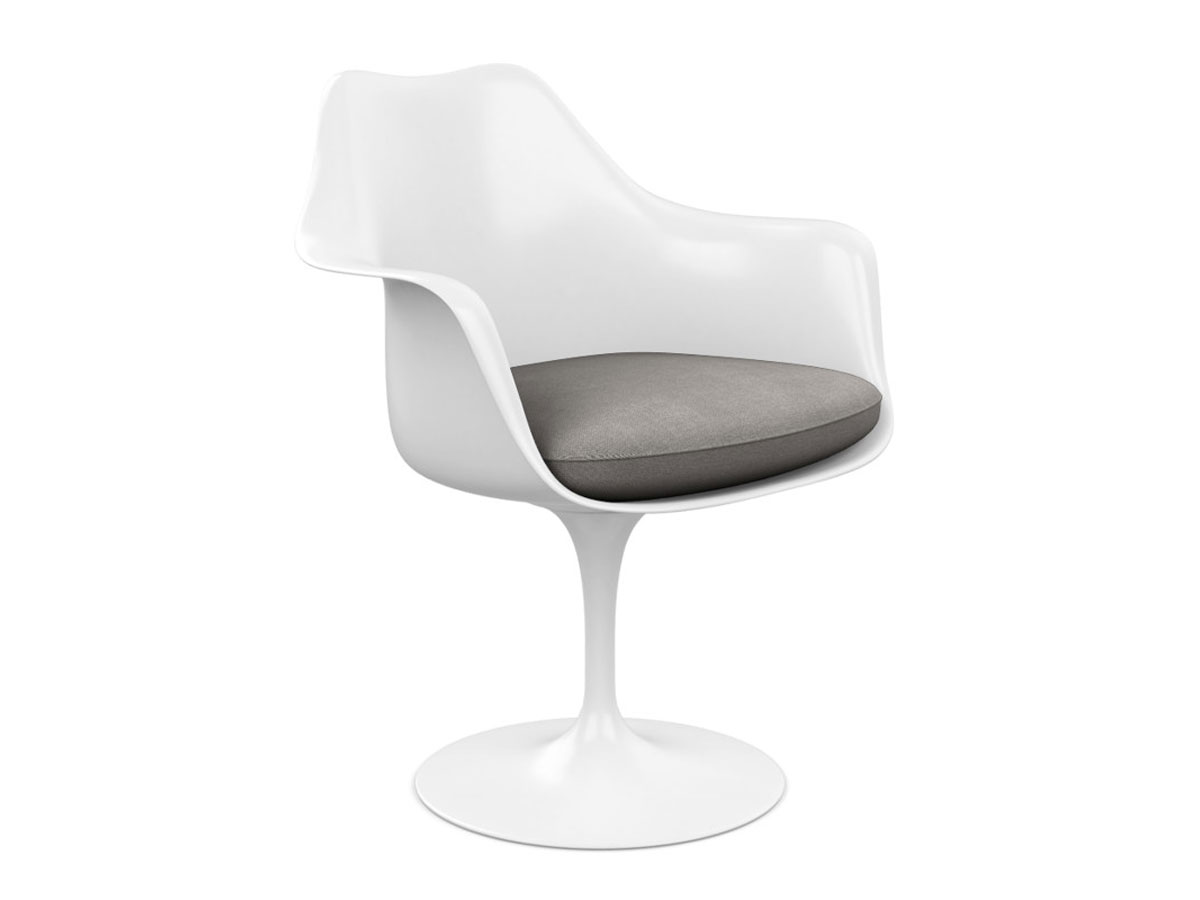 Knoll Tulip Swivel Armchair With Cushion