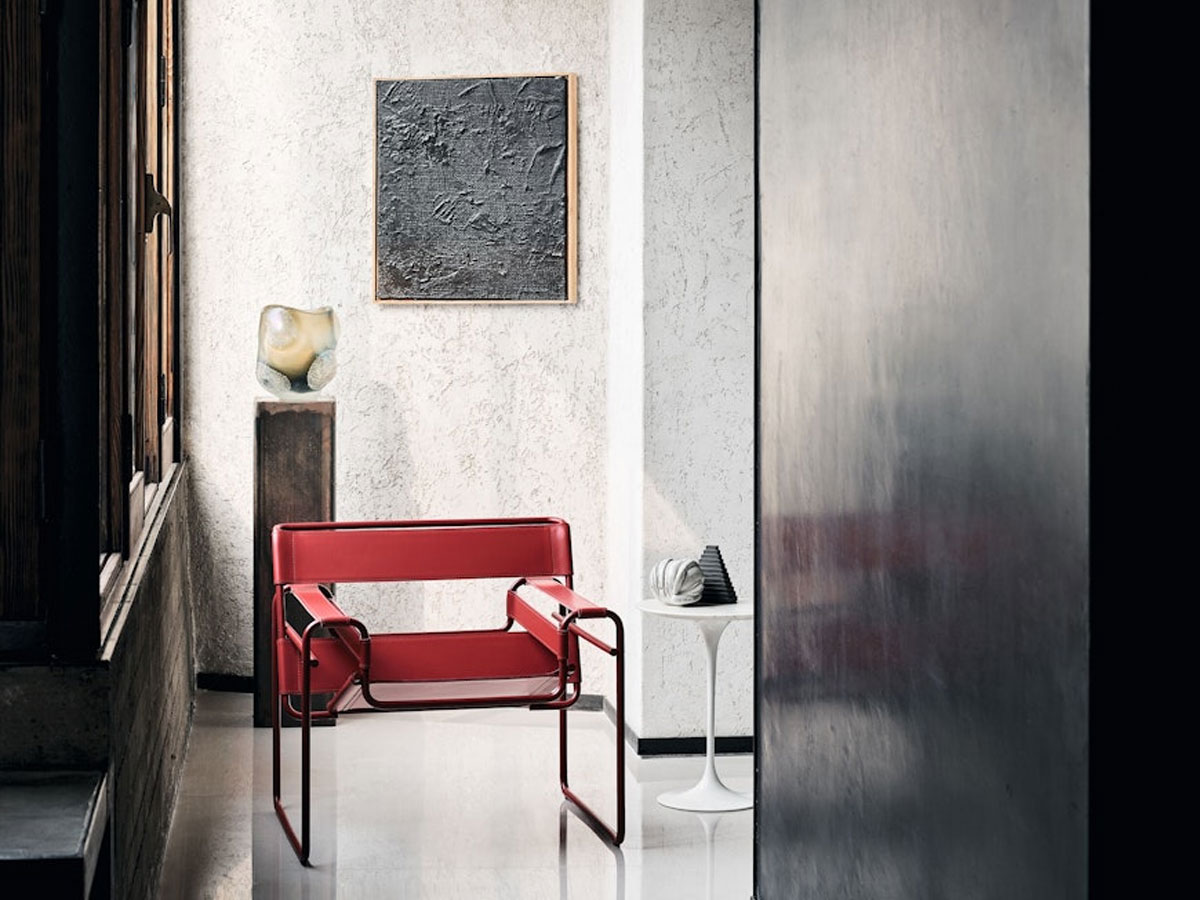 Knoll Wassily Saddle Leather Chair