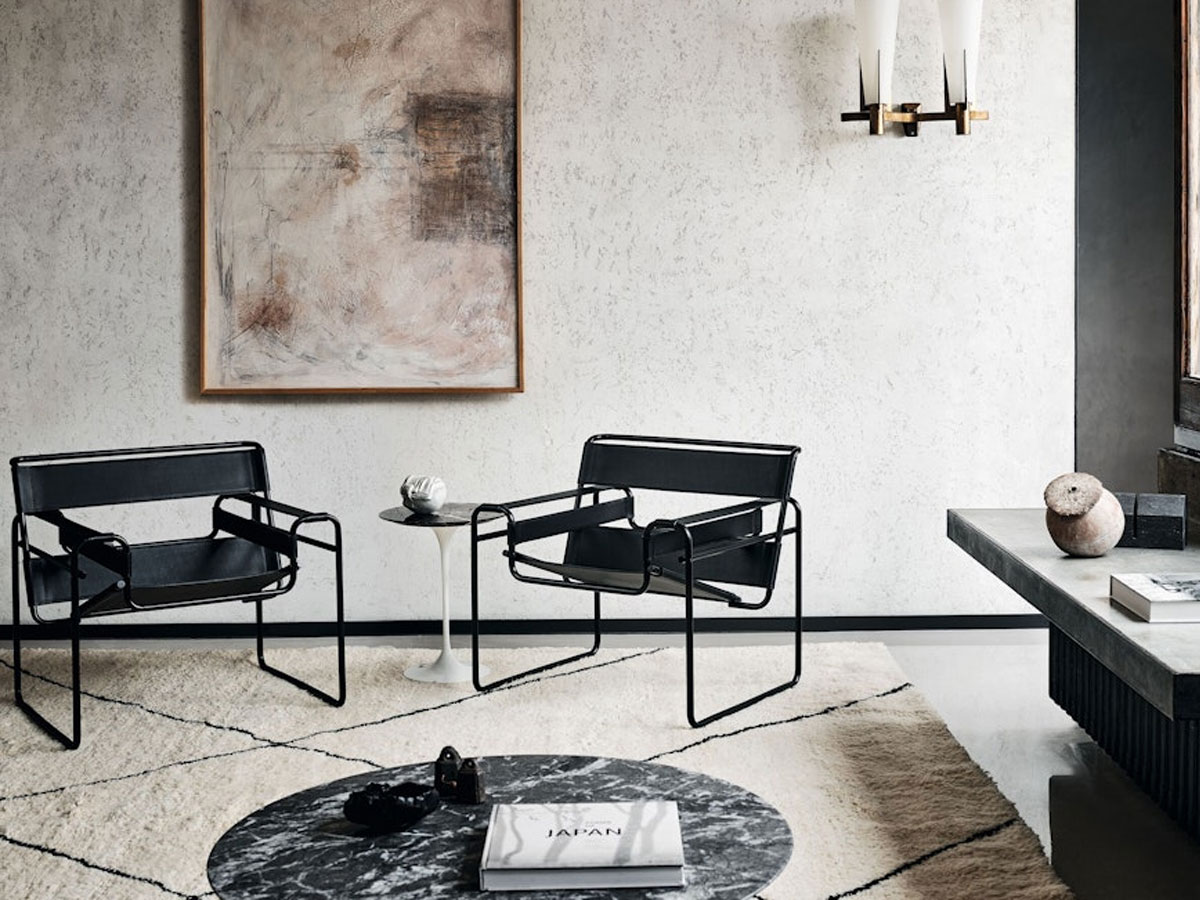 Knoll Wassily Saddle Leather Chair
