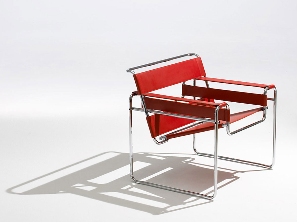 Knoll Wassily Saddle Leather Chair