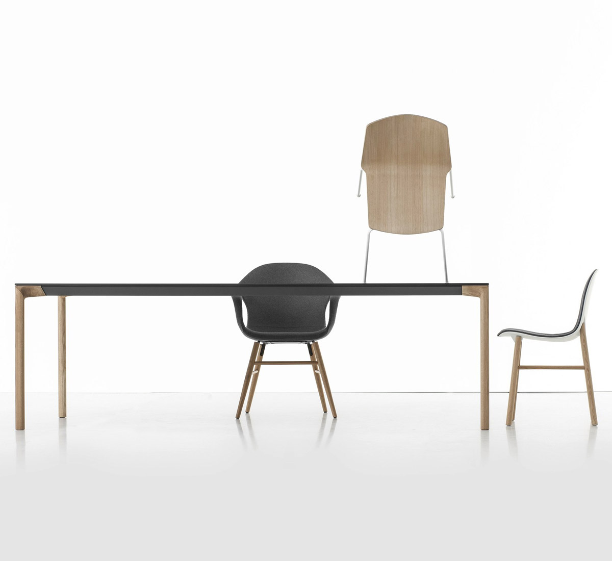 Kristalia Boiacca Wood Table European Oak