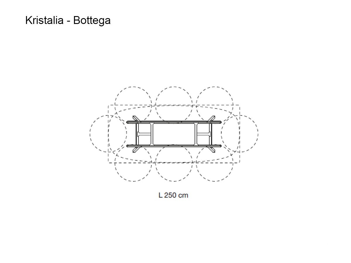 Kristalia Bottega Oval Table 01bot17txrt