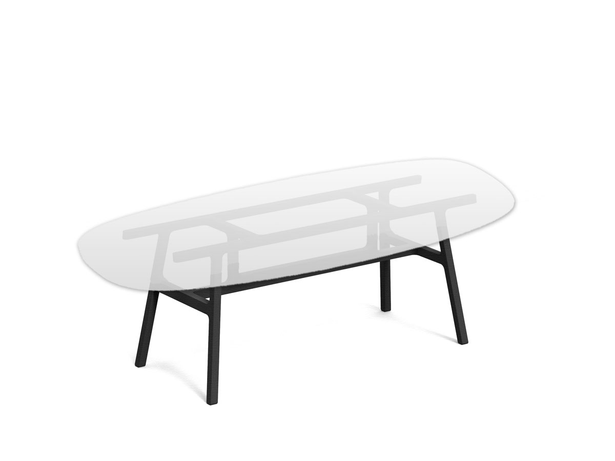 Kristalia Bottega Oval Table 01bot17txrt