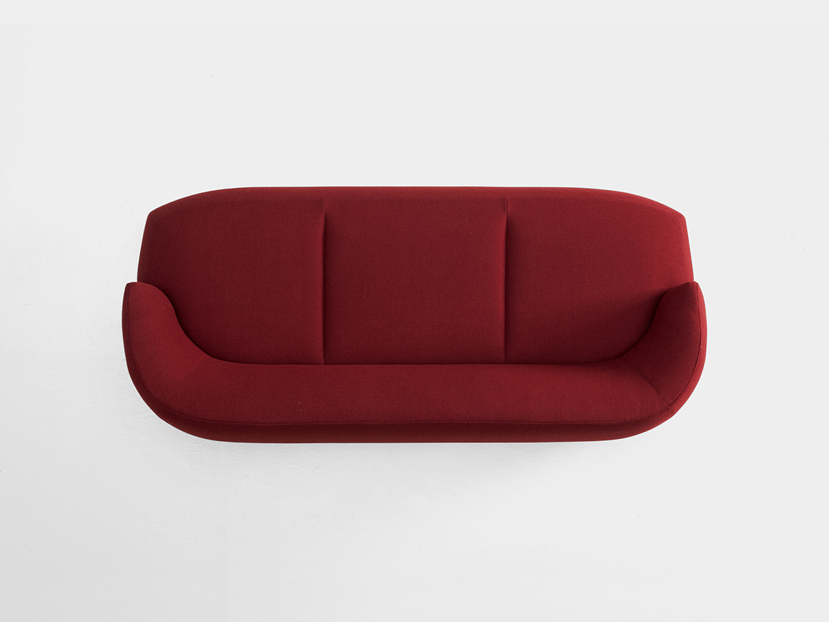 Kristalia Brioni Up 3 Seater Sofa