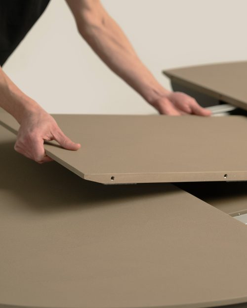 Kristalia Pala Extendable Table Clay